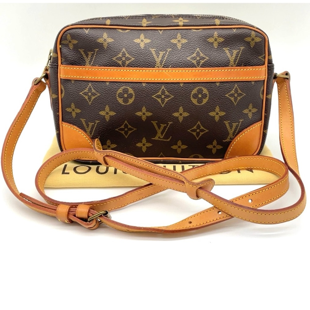 SOLD Authentic Louis Vuitton Monogram Trocadero 24  Shoulder Bag W/dustbag coa